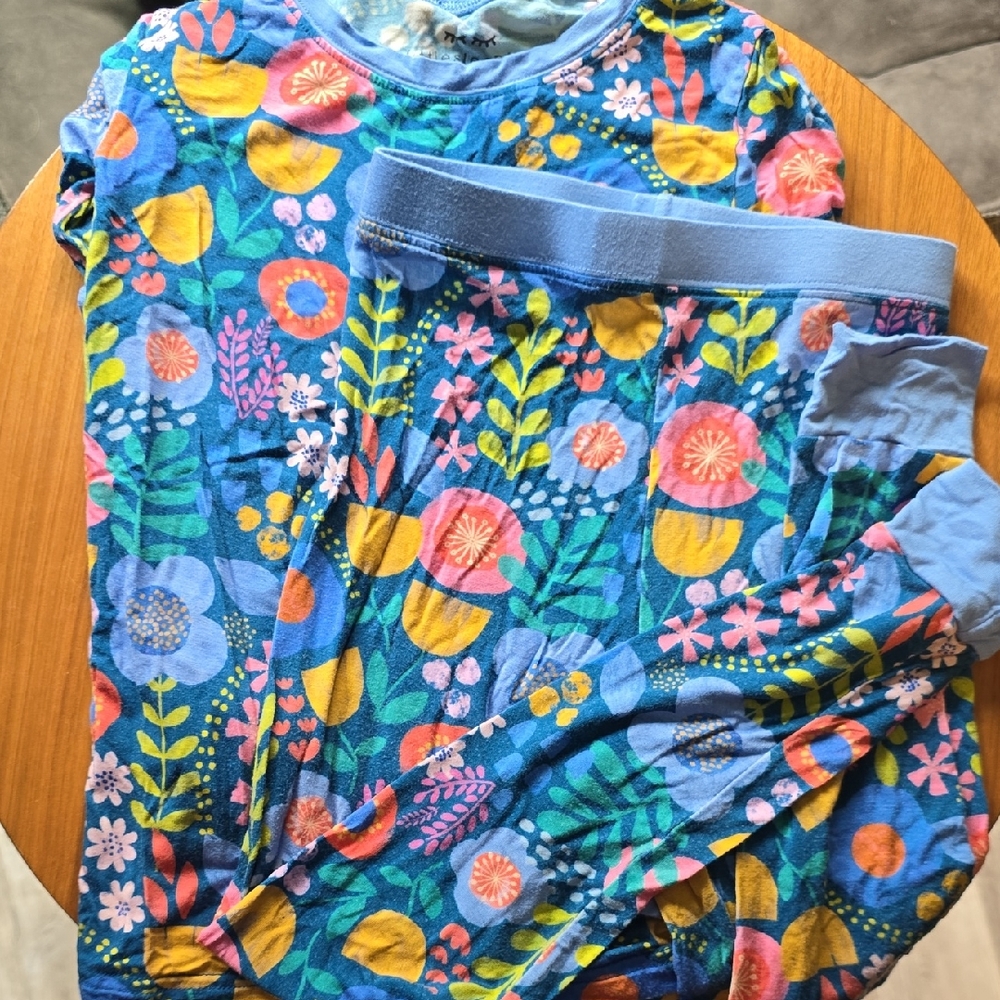 Little Sleepies Colorful Floral Pajama Top